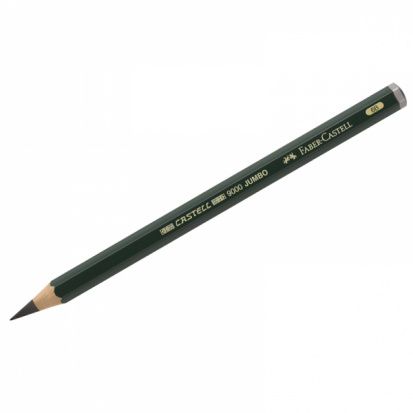 Карандаш ч/г "Castell 9000 Jumbo" 6B, утолщен., заточен. sela25 Карандаш ч/г "Castell 9000 Jumbo" 6B, утолщен., заточен. sela25